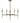 Framburg Chandler 5 - Light Antique Brass Dining Chandelier 4695 AB