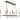 Framburg Chandler 8 - Light Brushed Nickel Island Chandelier 4698 BN