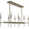 Framburg Chandler 8 - Light Brushed Nickel Island Chandelier 4698 BN