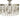 Framburg Adele 5 - Light Satin Pewter with Polished Nickel Flush Mount 4713 SP/PN