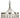 Framburg Adele 5 - Light Satin Pewter with Polished Nickel Dining Chandelier 4715 SP/PN