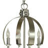 Framburg Luna 4 - Light Brushed Nickel Mini Chandelier 4724 BN