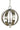 Framburg Venus 5 - Light Polished Nickel Dining Chandelier 4778 PN/BN