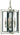 Framburg Symmetry 4 - Light Polished Nickel with Matte Black Mini Chandelier 4860 PN/MBLACK