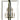 Framburg Symmetry 10 - Light Antique Brass with Matte Black Foyer Chandelier 4868 AB/MBLACK