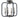 Framburg Boulevard 4 - Light Polished Nickel with Matte Black Accents Flush Mount 4911 PN/MBLACK