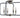 Framburg Boulevard 4 - Light Polished Nickel with Matte Black Accents Flush Mount 4913 PN/MBLACK