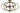 Framburg Orbit 6 - Light Antique Brass with Matte Black Accents Flush Mount 4947 AB/MBLACK