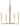 Framburg Lara 5 - Light Satin Brass with Polished Brass Accents Chandelier 4955 SB/PB