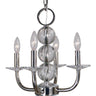 Framburg Glamour 4 - Light Polished Nickel Chandelier 4964 PN