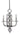 Framburg Glamour 4 - Light Polished Nickel Chandelier 4964 PN