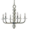 Framburg Glamour 6 - Light Polished Nickel Chandelier 4966 PN