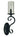 Framburg Ilsa 1 - Light Matte Black Wall Sconce 5021 MBLACK