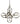 Framburg Copernicus 5 - Light Polished Nickel Chandelier 5064 PN