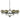 Framburg Calista 8 - Light Polished Nickel with Matte Black Accents Chandelier 5068 PN/MBLACK