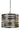 Framburg Pastoral 5 - Light Mahogany Bronze with Antique Brass Accents Chandelier 5095 MB/AB