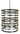 Framburg Pastoral 9 - Light Mahogany Bronze with Antique Brass Accents Foyer Chandelier 5098 MB/AB