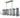 Framburg Arcadia 12 - Light Polished Nickel Island Chandelier 5127 PN