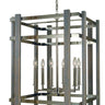 Framburg Arcadia 6 - Light Polished Nickel Dining Chandelier 5264 PN
