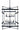 Framburg Rustic Chic 12 - Light Matte Black Foyer Chandelier 5278 MBLACK