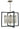 Framburg Hannah 5 - Light Brushed Nickel/Matte Black Dining Chandelier 5335 BN/MBLACK