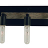 Framburg Loft 3 - Light Matte Black Wall Sconce 5438 Mblack