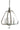 Framburg Triangulum 4 - Light Polished Nickel Mini Chandelier 5514 PN