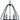 Framburg Triangulum 5 - Light Matte Black Dining Chandelier 5515 MBLACK