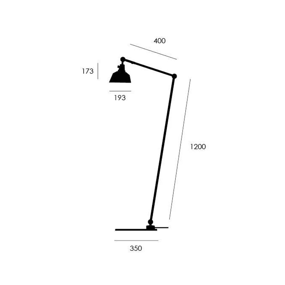 Midgard 556 Modular 47" Floor Lamp