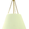 Framburg Bistro 6 - Light Brushed Brass Foyer Chandelier 5606 BR