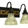 Framburg Houghton 2 - Light Matte Black and Antique Brass Wall Sconce 5612 MBLACK/AB