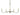 Framburg Heidelberg 5 - Light Satin Pewter Dining Chandelier 5643 SP