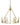 Framburg Midtown 6 - Light Brushed Brass Dining Chandelier 5656 BR