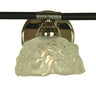 Framburg Stonebridge 3 - Light Polished Nickel and Matte Black Wall Sconce 5663 PN/MBLACK