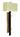 Framburg Sconces 2 - Light Antique Brass and Matte Black Wall Sconce 5672 AB/MBLACK