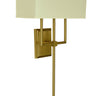 Framburg Sconces 2 - Light Brushed Brass Wall Sconce 5674 BR
