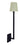 Framburg Sconces 1 - Light Matte Black Wall Sconce 5677 MBLACK