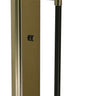 Framburg Sconces 1 - Light Polished Nickel and Matte Black Wall Sconce 5679 PN/MBLACK
