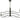 Framburg Telluride 6 - Light Iron Dining Chandelier 5726 IRON