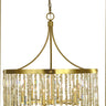 Framburg Holly 6 - Light Brushed Brass Dining Chandelier 5756 BR
