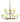 Framburg Emma 9 - Light Brushed Brass Foyer Chandelier 5759 BR
