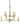 Framburg Evelyn 10 - Light Brushed Brass Dining Chandelier 5760 BR
