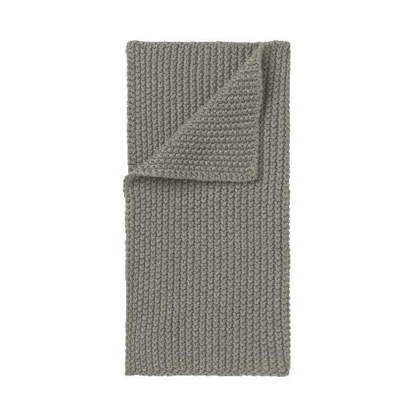 Blomus Wipe Perla Knitted Towel Cotton Elephant Skin Medium Grey 64240