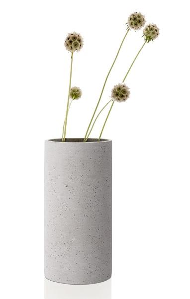 Blomus Coluna Vase Light Gray Medium 65596