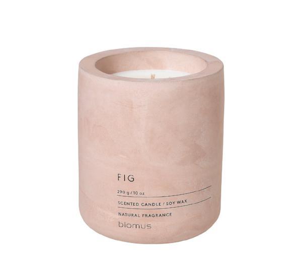 Blomus Fraga Rose Dust Candle Fig Scent Large 65655