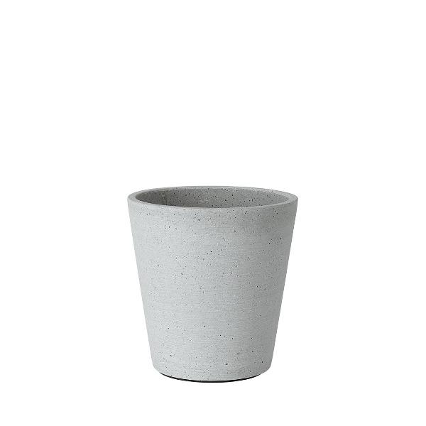 Blomus Coluna Flower Pot Light Grey Medium 65734