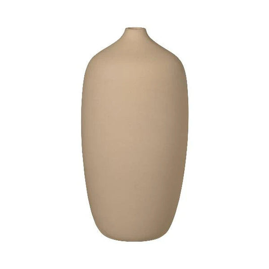 Blomus Ceola Vase Ceramic Nomad Khaki 66173