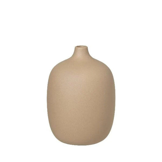Blomus Ceola Vase Ceramic Nomad Khaki 66174