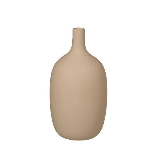 Blomus Ceola Vase Ceramic Nomad Khaki 66176