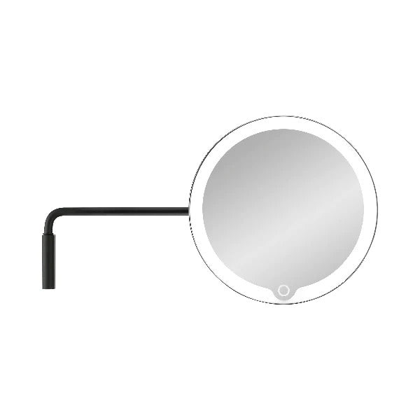 Blomus Modo Wall Mounted LED Vanity Mirror Black 66352